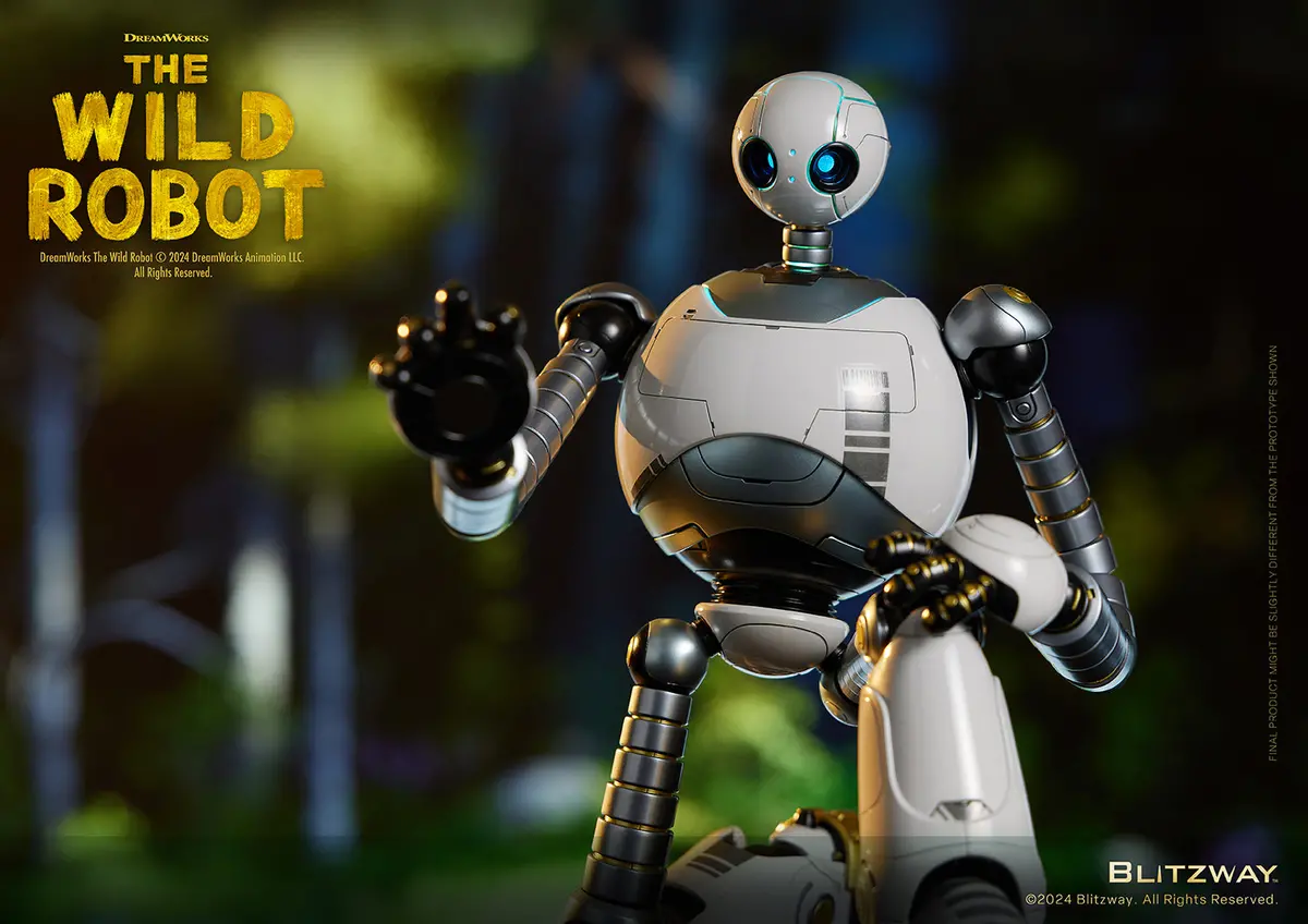 Dreamworks The Wild Robot (2024): Roz The Wild Robot Carbotix Series 1