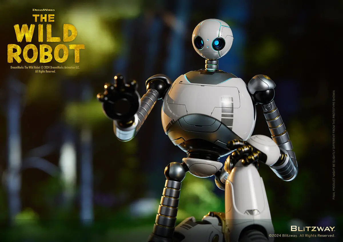 Dreamworks The Wild Robot (2024): Roz The Wild Robot Carbotix Series (Pre-Order) 1