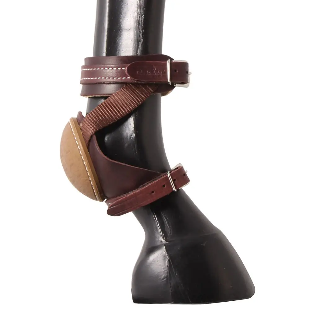 Leather Skid Boot With Nylon Straps 1