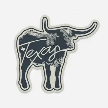 Texas Cattle Sticker 1