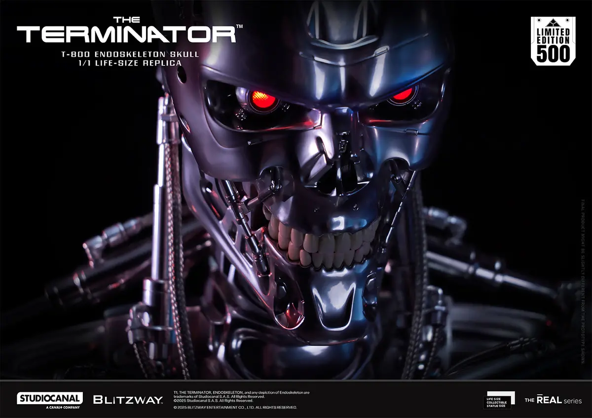 The Terminator (1984): T-800 Endoskeleton Skull 1