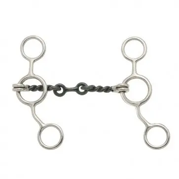 Kelly Silver Star Sweet Iron Dogbone Snaffle 1