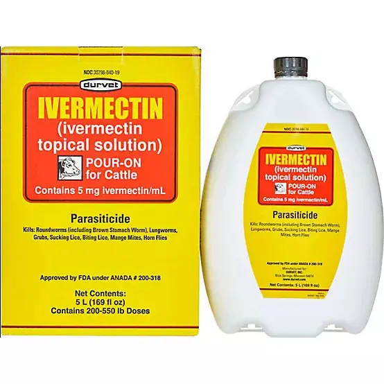 Durvet: Ivermectin Pour-On 5 Liter 1