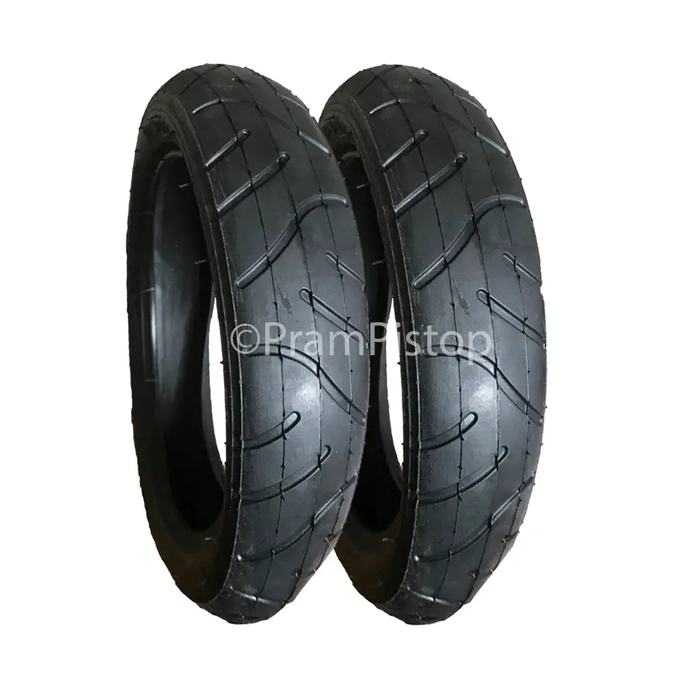 255 X 50 Pram Tyres - 2 Pack 1