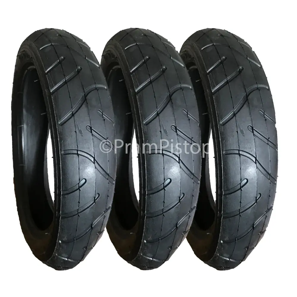 255X50 Pram Tyres - 3 Pack 1