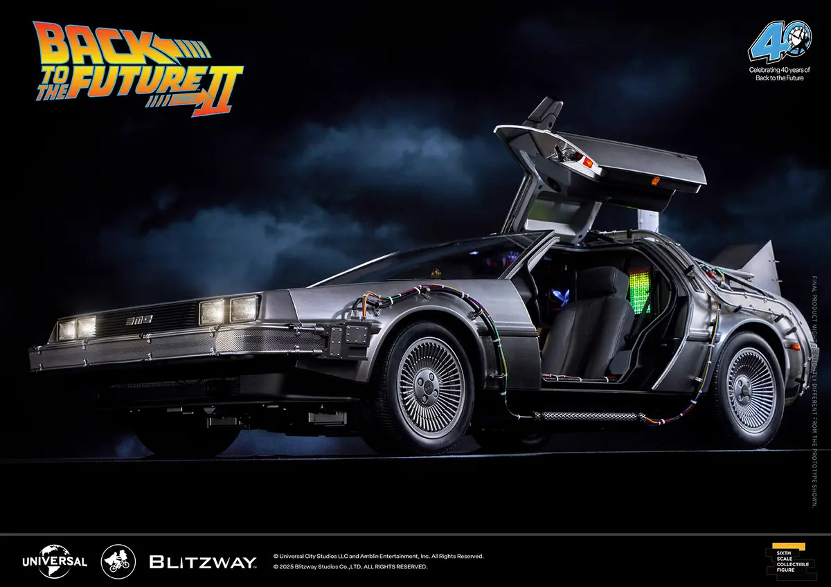 Back To The Future Part Ii (1989): Delorean Time Machine Standard Version 1