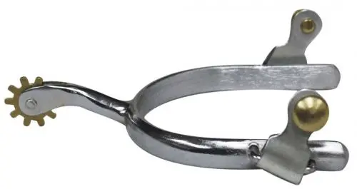 Showman Men's Chrome Plated Spur 1