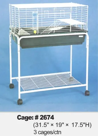 Rabbit Cage  - 32" X 19" X 18" H 1