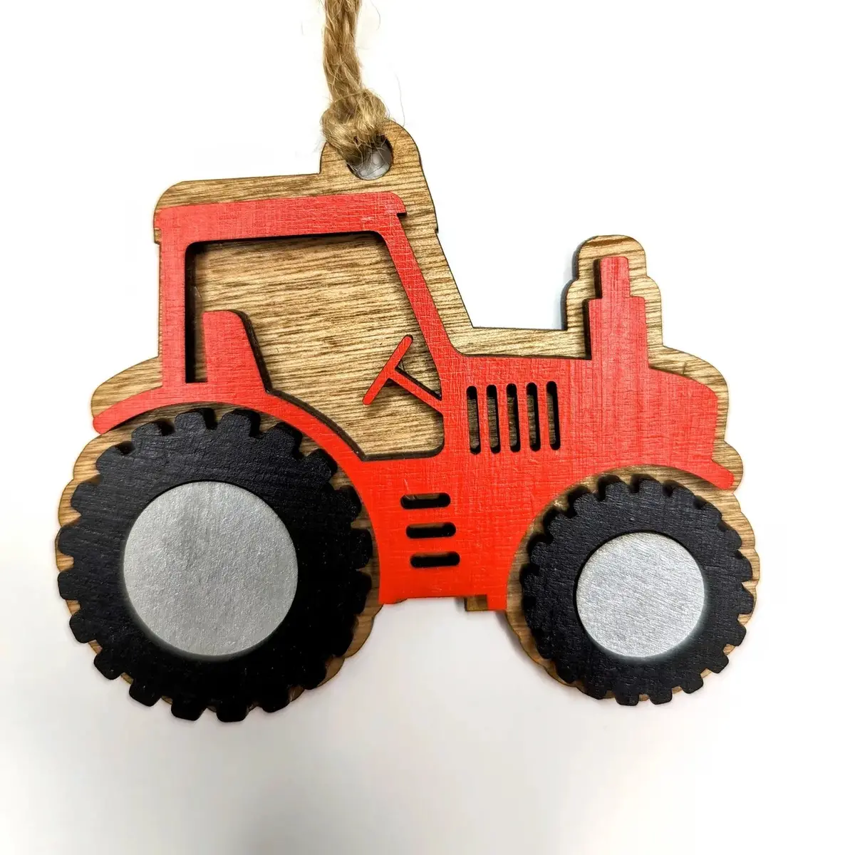 Tractor Christmas Ornament 1