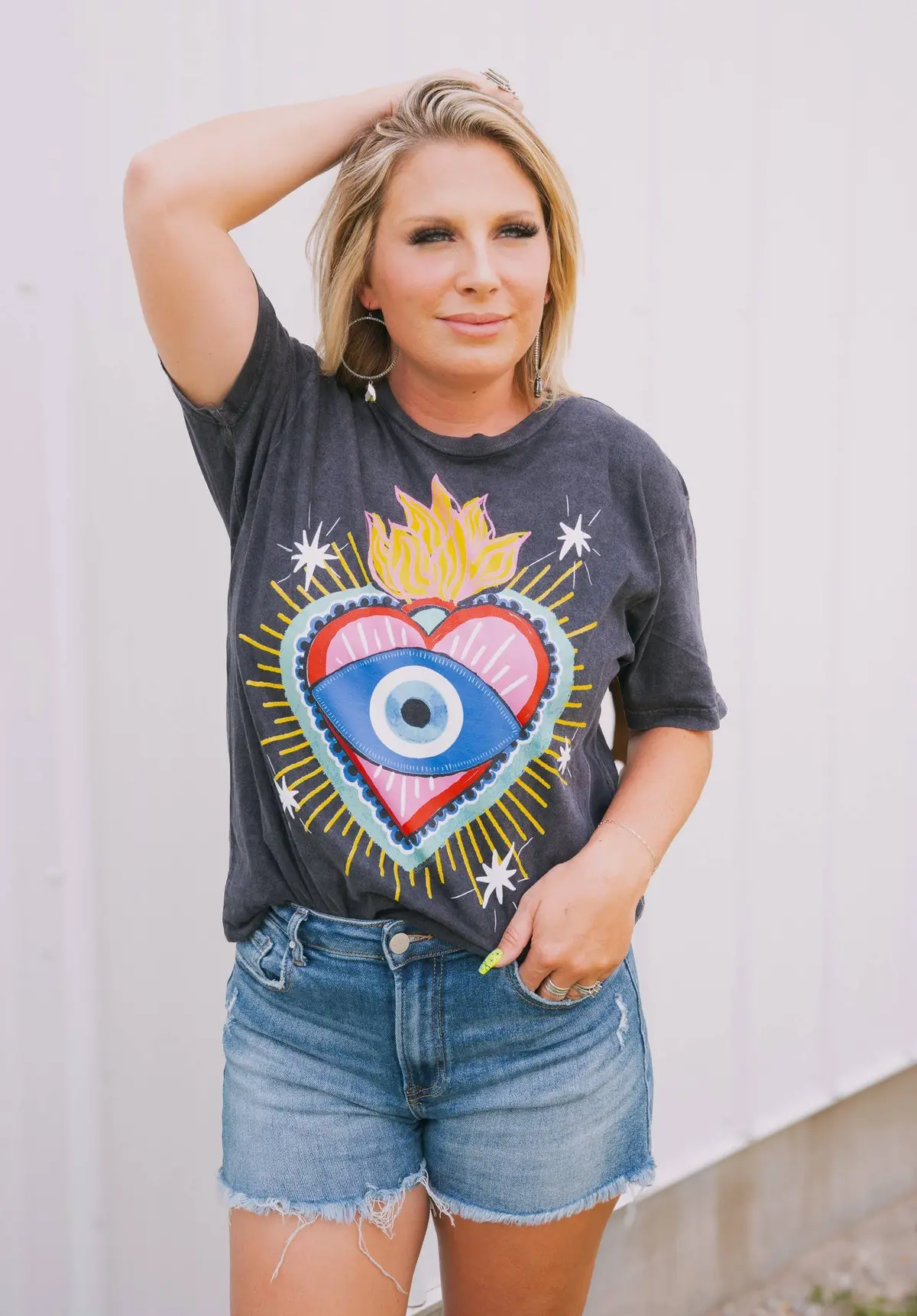 Eye-Conic Heart Tee 1