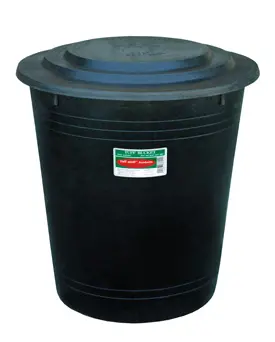 Heavy Duty Drum With Lid - 13 Gal 1