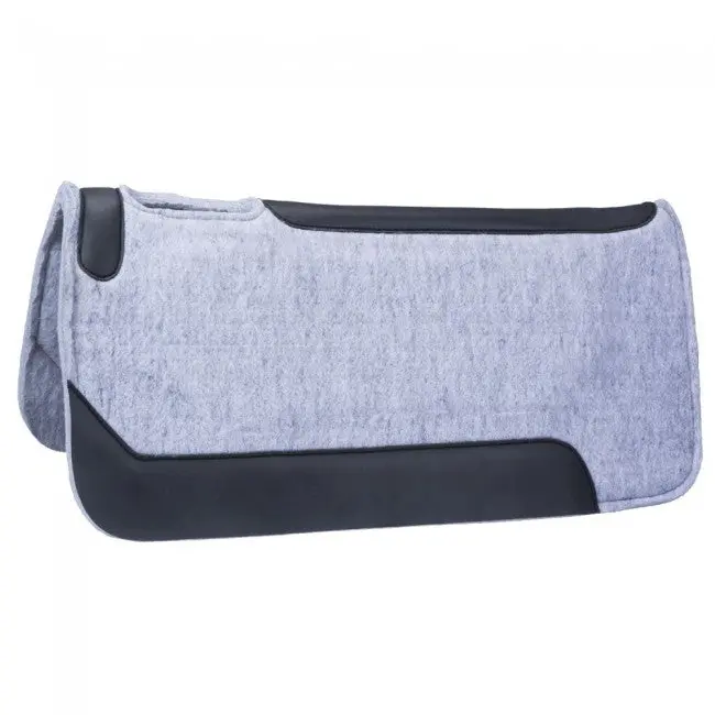 Gel Contour Saddle Pad - Grey/Light 32"X32" 1