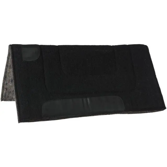 Tough1 Ottawa Saddle Pad - Heavy Felt Lined = 32X32 Black 1