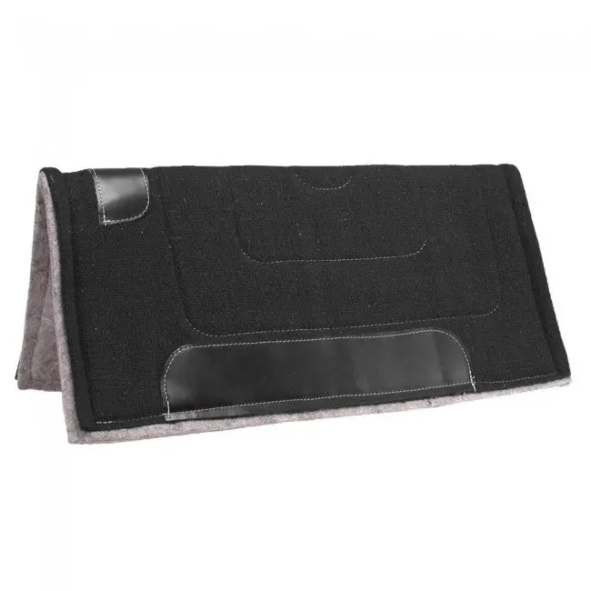 Tough1 Ottawa Saddle Pad - Heavy Felt Lined = 32X32, Black 1