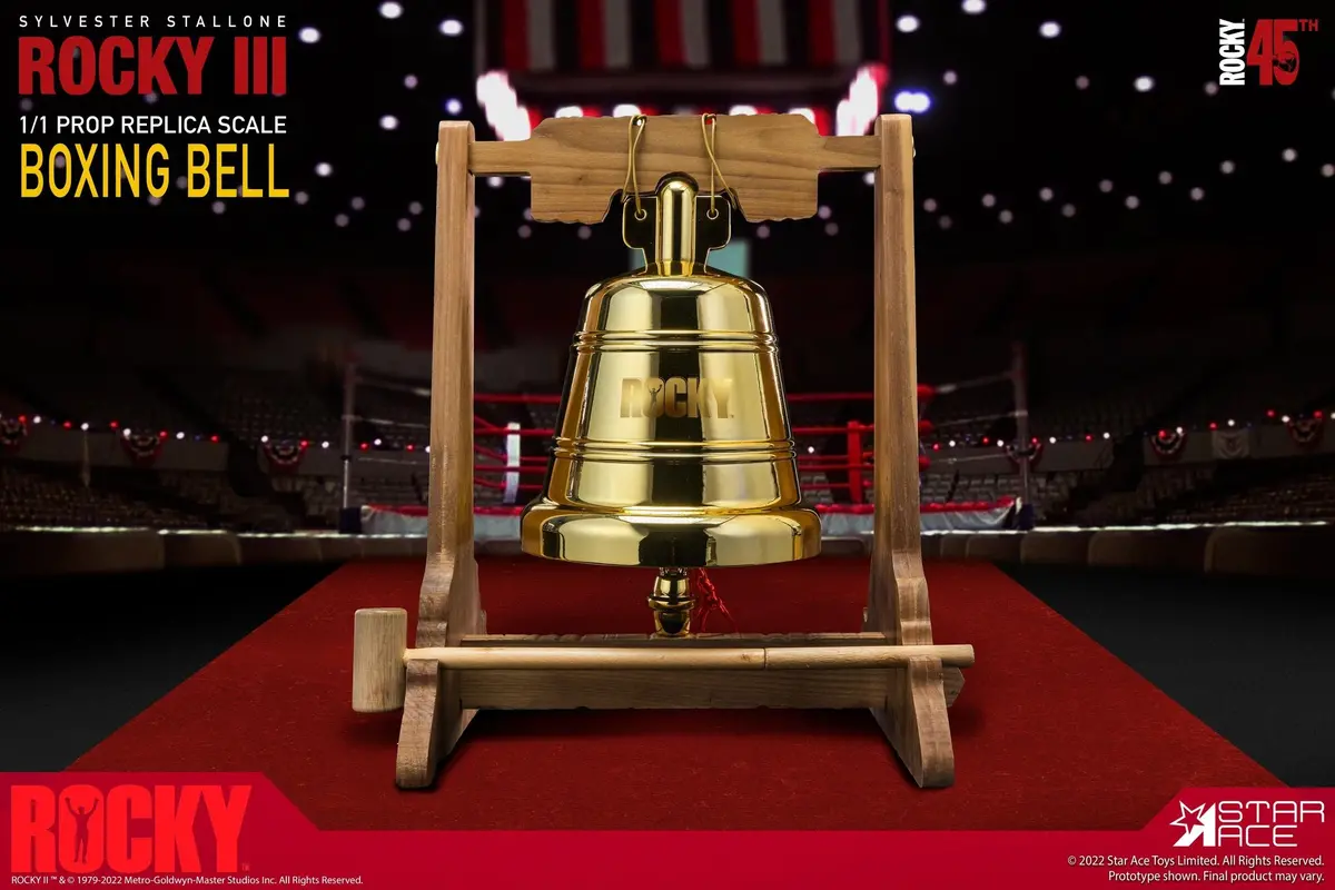 Rocky Iii: Ring Side Bell Replica 1