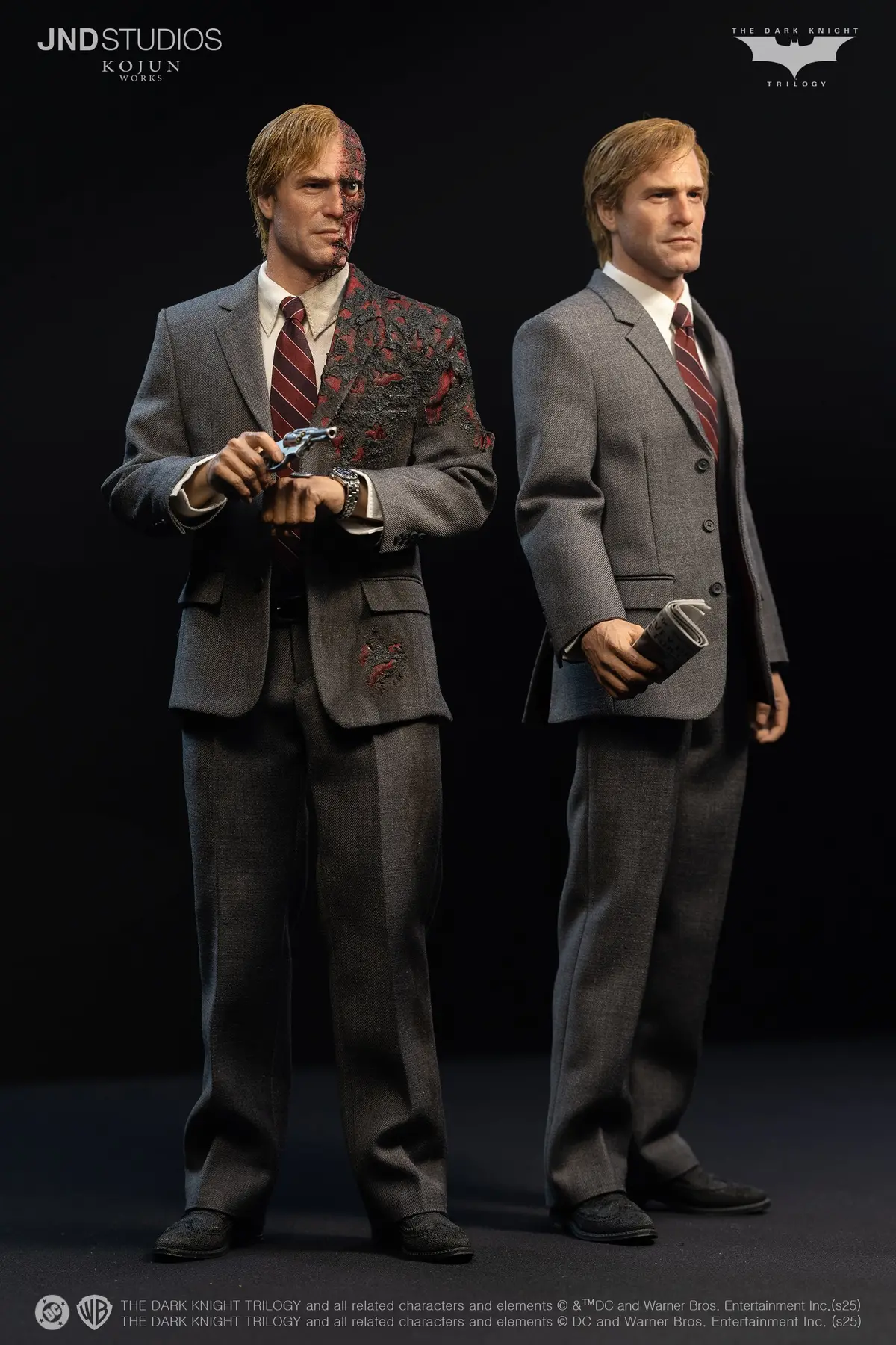 Dc The Dark Knight (2008): Two-Face Harvey Dent Set C Type 1