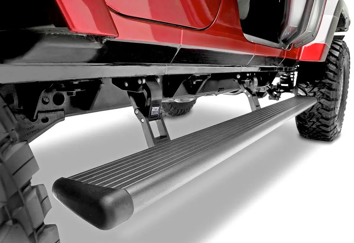 Jeep Gladiator (2022-2025) Amp Research Powerstep Electric Running Boards 1