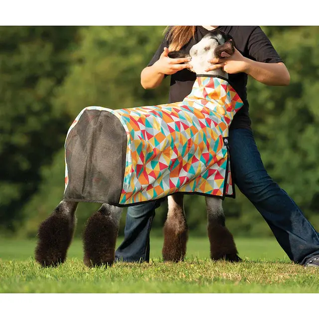 Medium Nylon Sheep Blanket, Mesh Butt - Kaleidoscope 1