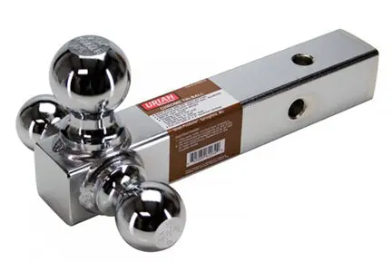 Chrome Tri-Ball Ball Mount 1