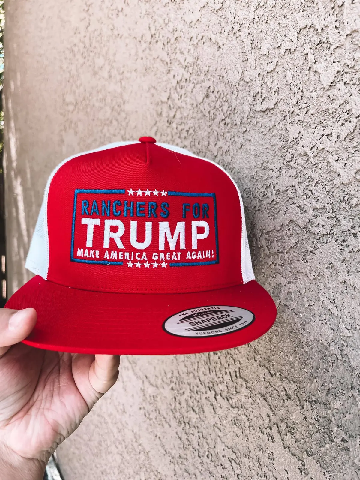 Ranchers For Trump Red/White 1