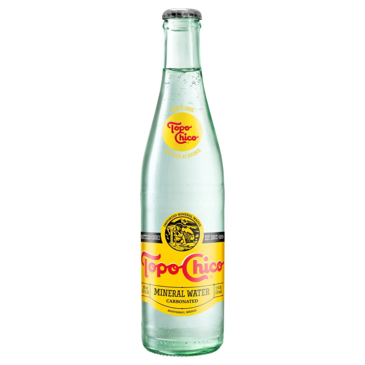 Topo Chico Mineral Water, Glass Bottle - 12 Oz 1