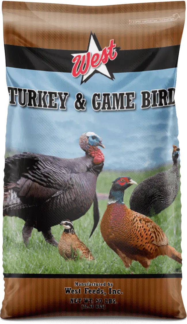 West Turkey & Game Bird Starter Crumbles 28% - 50 Lb (Guajolotina) 1