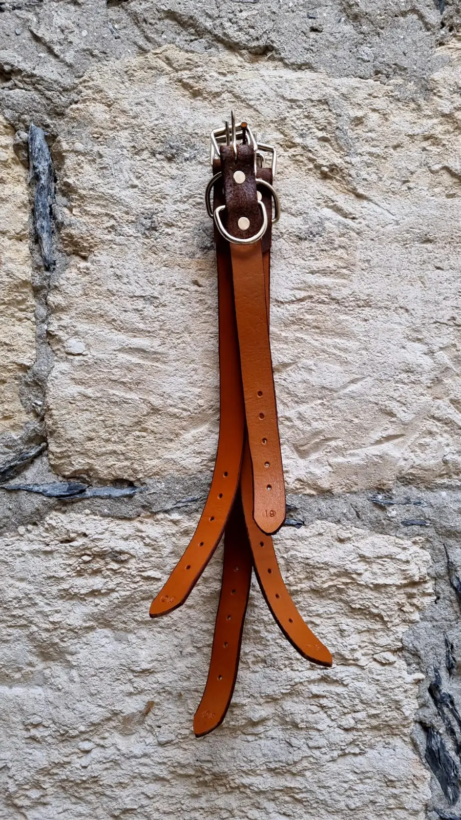 28'' Leather Collar For Dogs 1