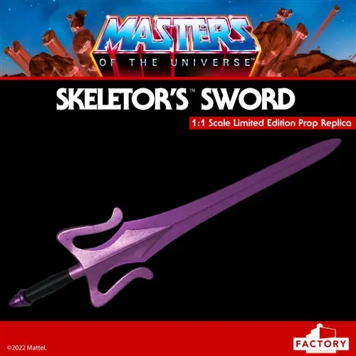 Masters Of The Universe: Skeletor's Sword Limited Edition Prop Replica 1