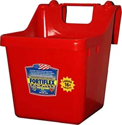 Fence Feeder 16 Qt-  Red 1