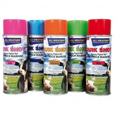 All-Weather Quik Shot Fluorescent Orange Inverted Tip 1