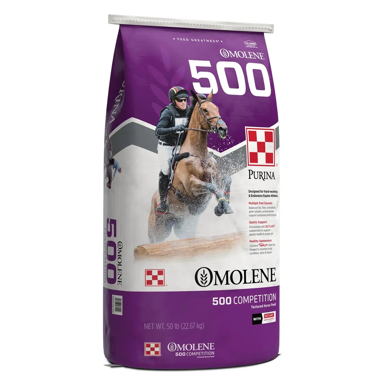Purina® Omolene® #500 Competition Horse Feed 1