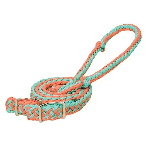 Braided Nylon Barrel Reins 1