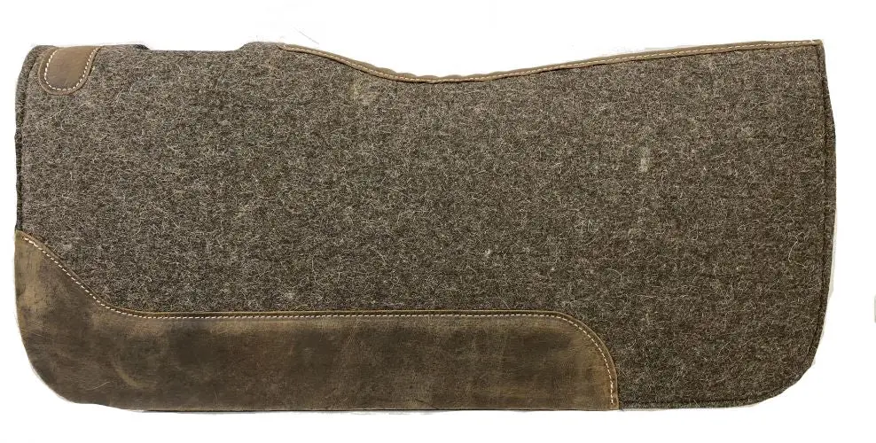 Showman® 31"X 32" 100% Mohair Wool Saddle Pad. 1