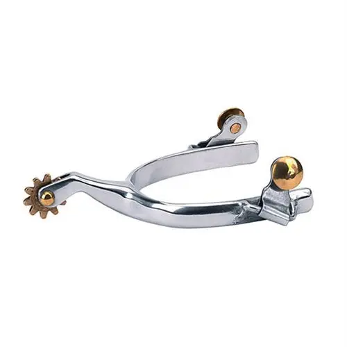 Men's Roping Spurs With Plain Band 1