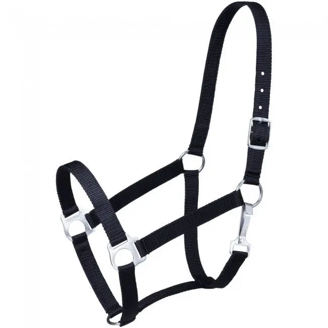 Tough1 Economy Yearling Halter - Black 1