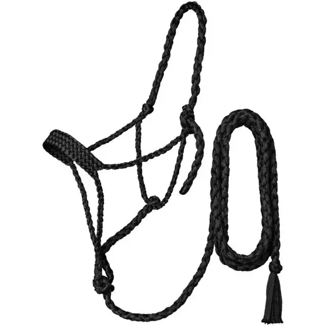 Tough1 Premium Mule Tape Halter With Lead 1