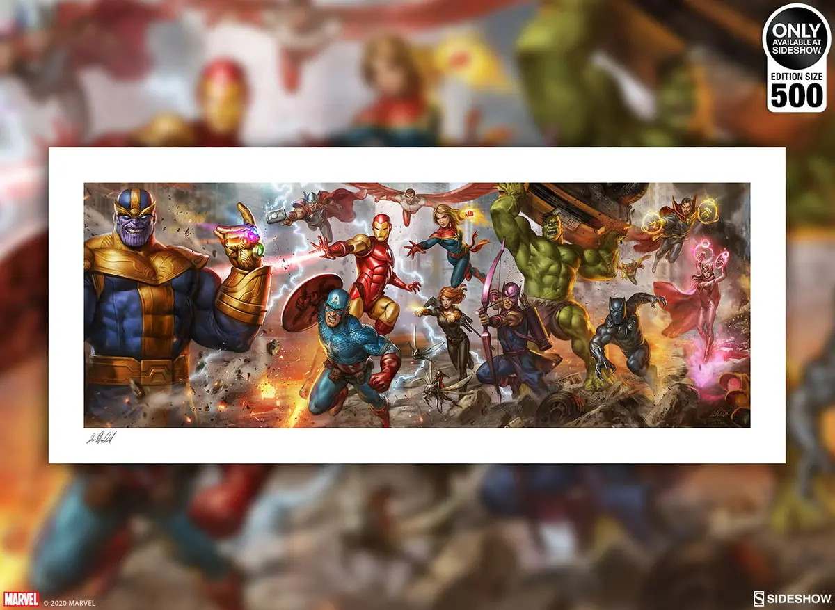 Earth's Mightiest Heroes Art Print (Pre-Order) 1