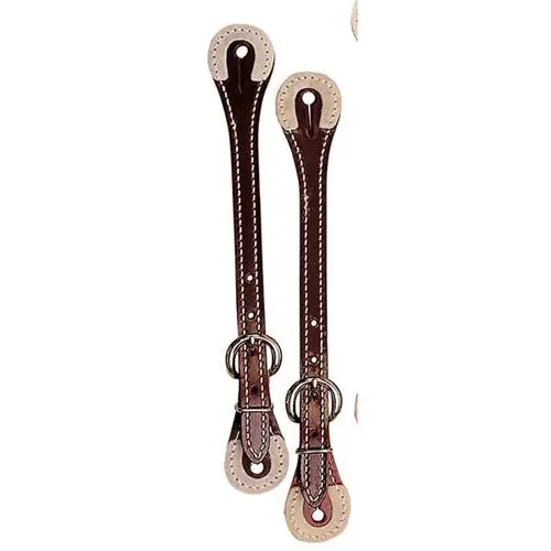 Spur Straps With Rawhide Corners 1