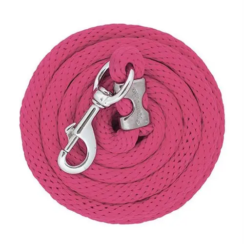 Poly Lead Rope With Chrome Brass Snap - Blush 1