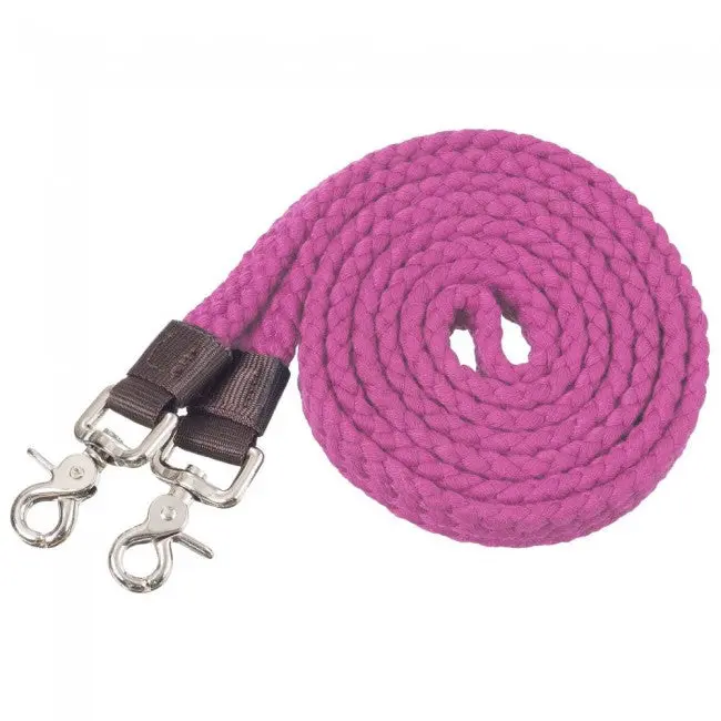 Tough1® Pro Flat Cotton Roping Reins 1