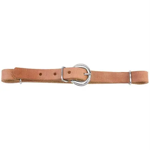 Straight Harness Leather Curb Strap 1