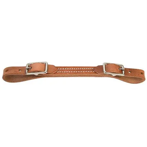 Flat Harness Leather Curb Strap 1