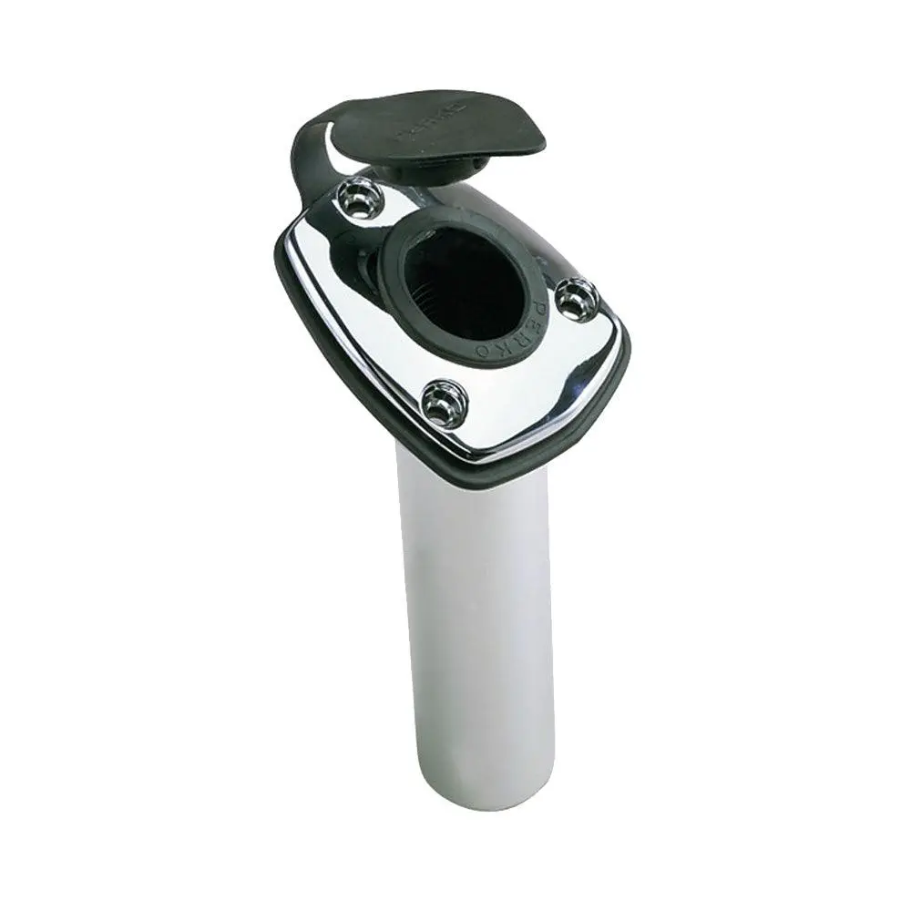 Perko Fishing Rod Holder - 65 Angled Flush Mount - Chrome Plated Zinc [1205Dp0chr] 1