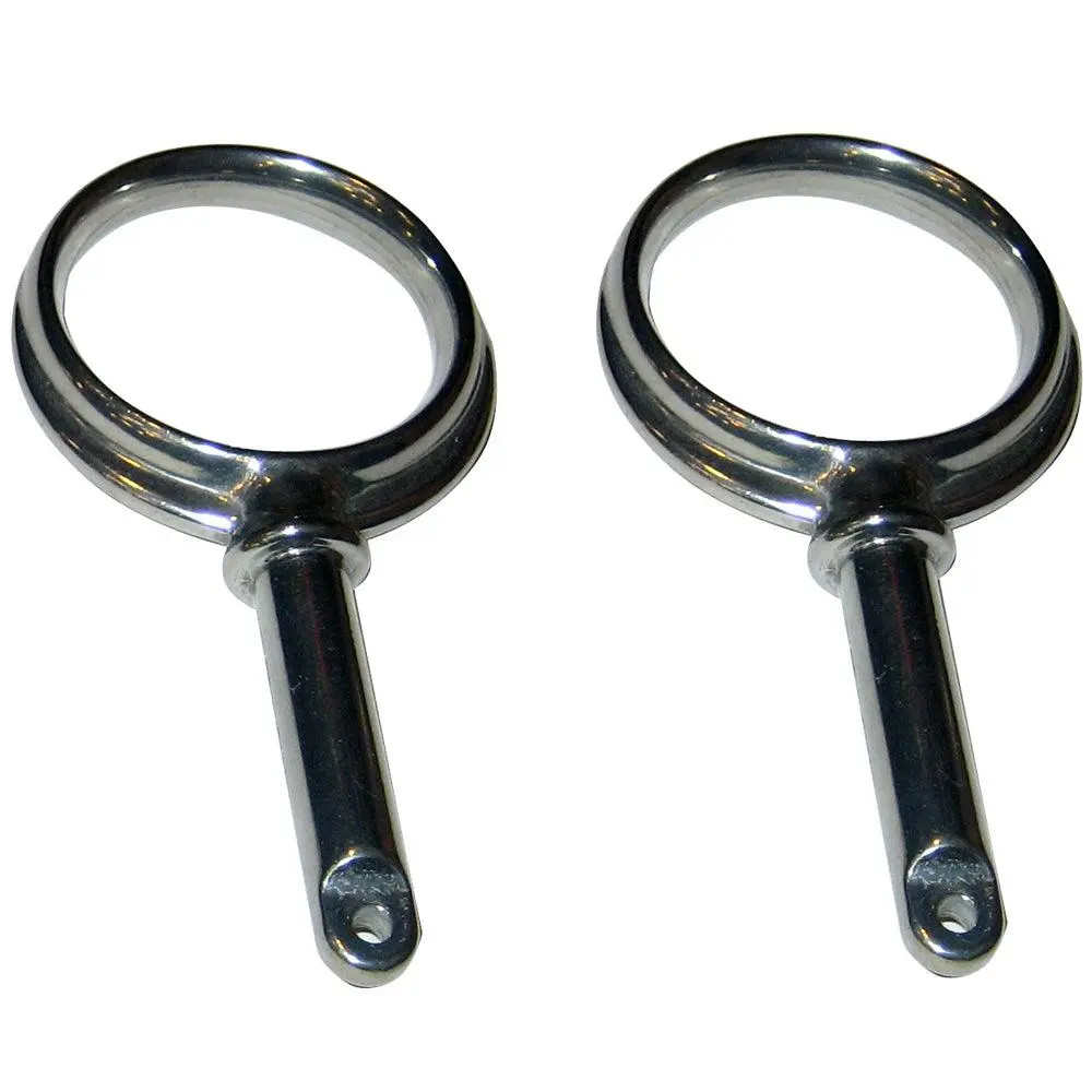 Perko Round Type Rowlock Horns - Plain Zinc [1267Dp0znc] 1