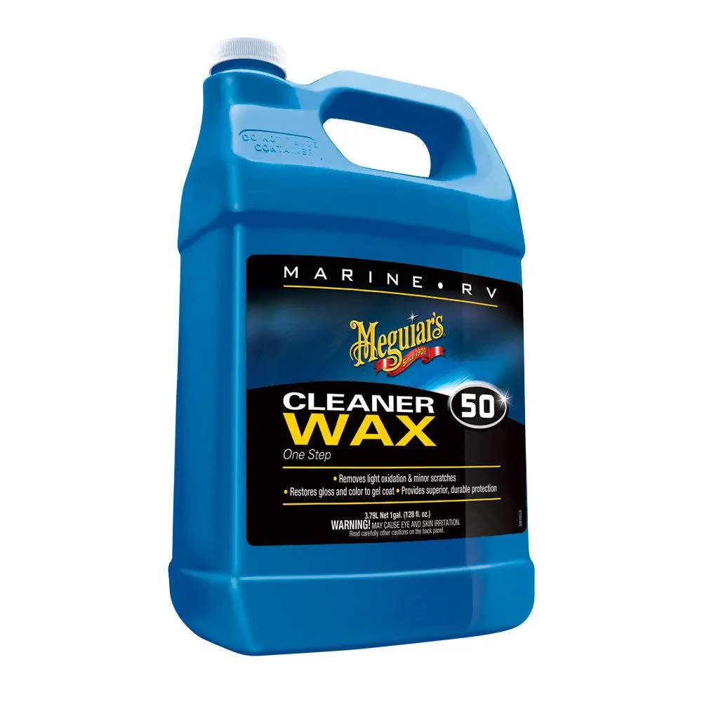 Meguiar's #50 Boat/Rv Cleaner Wax - Liquid 1 Gallon [M5001] 1