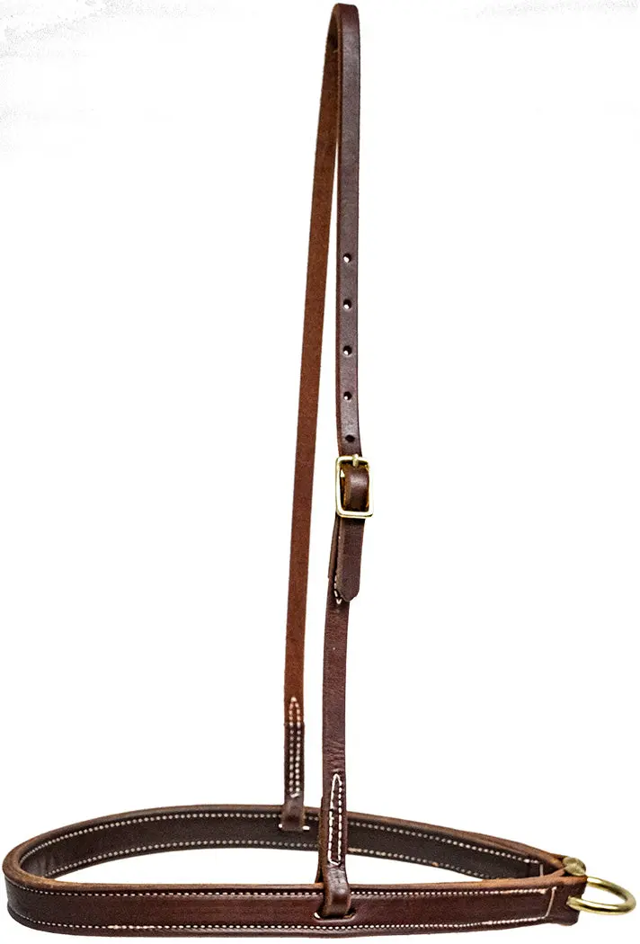 1" Double & Stitched Noseband Sb 1