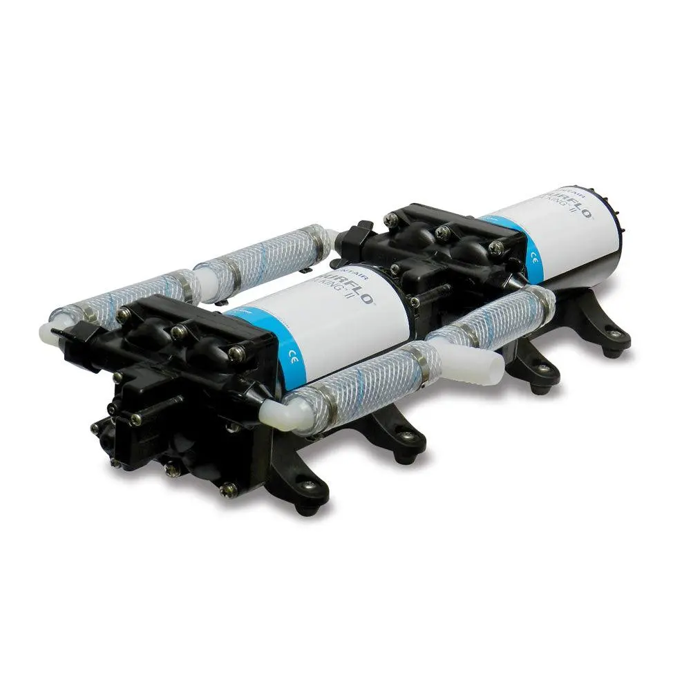 Shurflo By Pentair High Flow Dual Pump System - 12 Vdc, 10.0 Gpm [4558-153-E75] 1