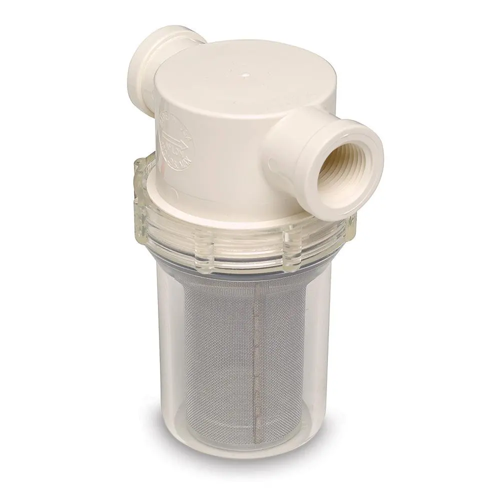 Shurflo By Pentair 3/4" Raw Water Strainer - 50 Mesh Screen [253-220-01] 1
