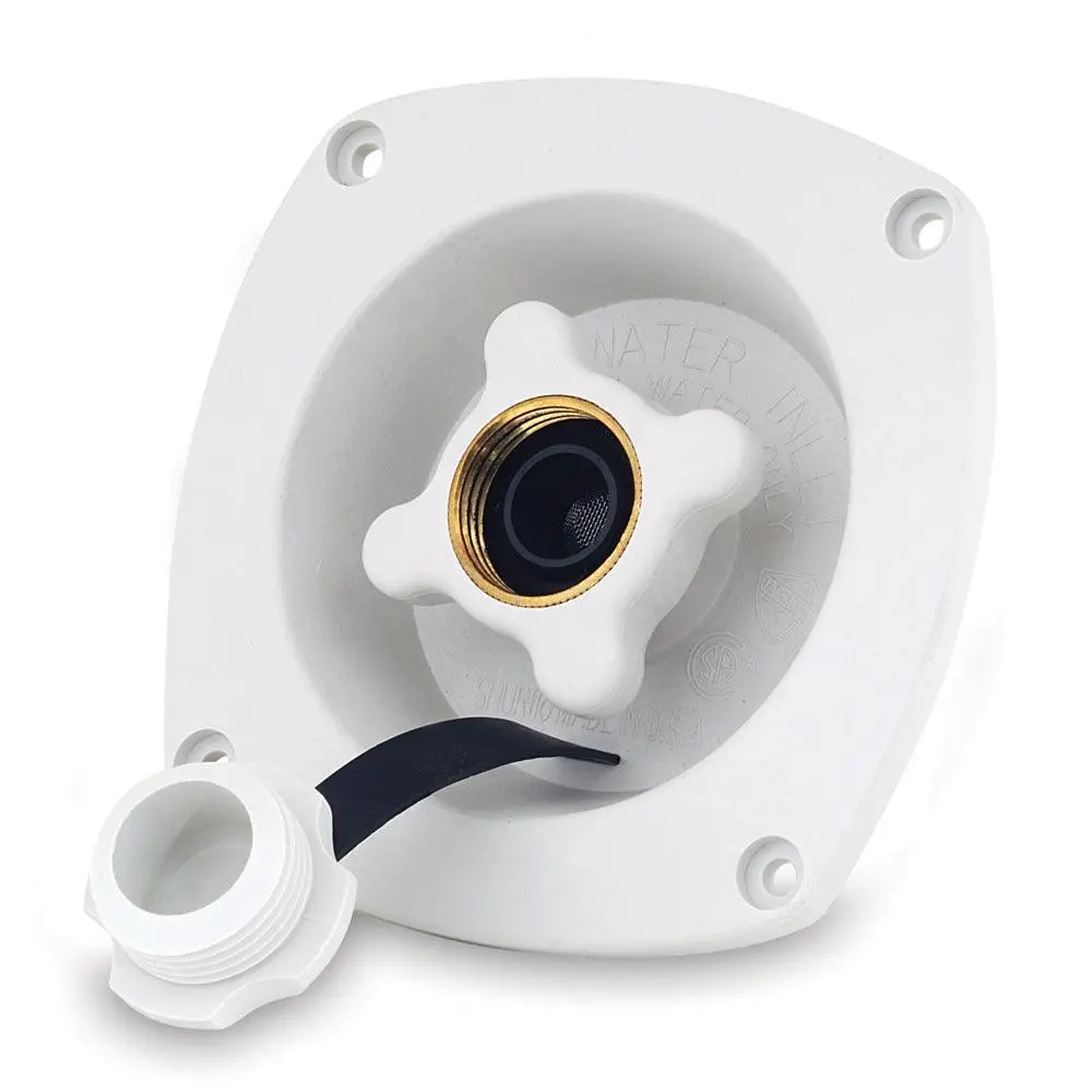 Shurflo By Pentair Pressure Reducing City Water Entry - Wall Mount - Gel White [183-029-18] 1