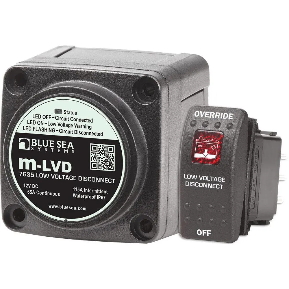 Blue Sea 7635 M-Lvd Low Voltage Disconnect [7635] 1